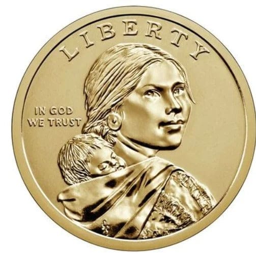 Native American Coin Gold 2023