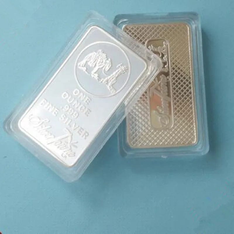 American Bar, American Silver, Prospector Bar, Prospector Silver, Prospector Troy, Prospector Bullion, Prospector silverAmerican Prospector 1oz 999 Value Fine Silver Bullion,