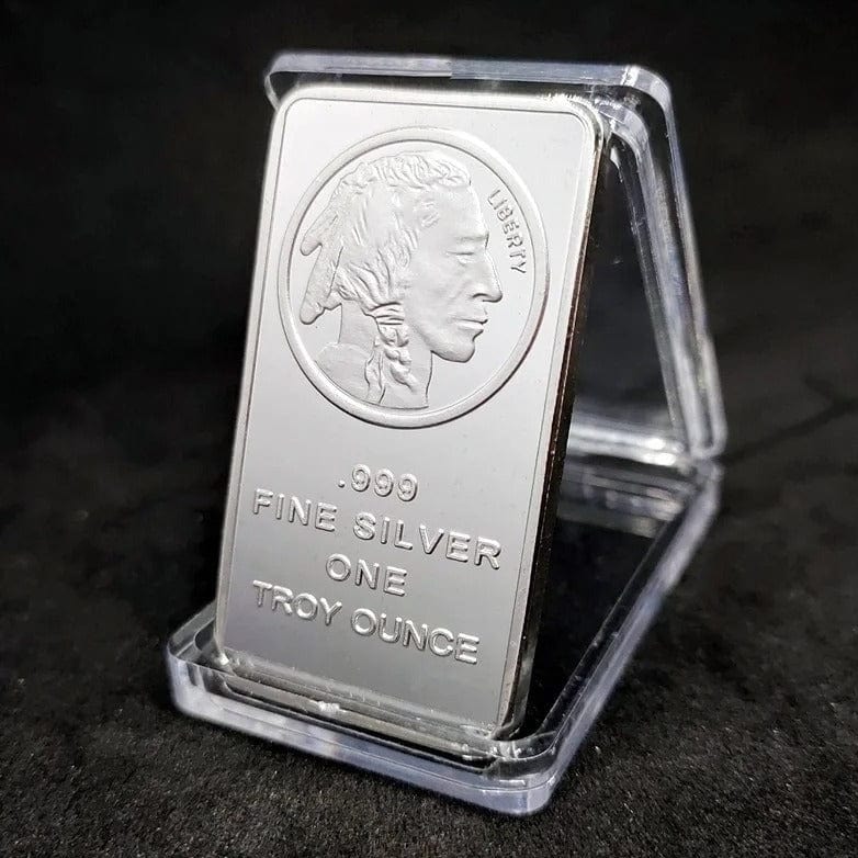 Indian Bullion - American Liberty 1OZ Value - Silver Bar