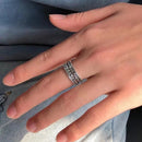 Retro Ring, Morgan Coin Ring, Gothic Ring, Rock Ring, Biker Ring, am rock ring, gothic engagement rings, retro engagement rings, retro wedding rings, vintage bridal rings, retro style engagement rings, vintage rings for women,