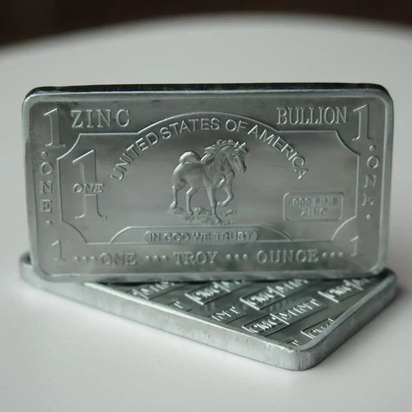 Equine: A122H / 1 OZ Zinc Horse Bar