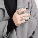 Retro Ring, Morgan Coin Ring, Gothic Ring, Rock Ring, Biker Ring, am rock ring, gothic engagement rings, retro engagement rings, retro wedding rings, vintage bridal rings, retro style engagement rings, vintage rings for women,