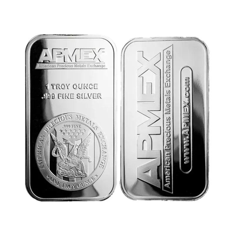 20 Pieces of APMEX Silver Bullion Bars