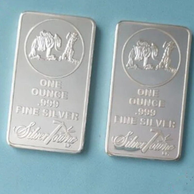 American Bar, American Silver, Prospector Bar, Prospector Silver, Prospector Troy, Prospector Bullion, Prospector silverAmerican Prospector 1oz 999 Value Fine Silver Bullion,