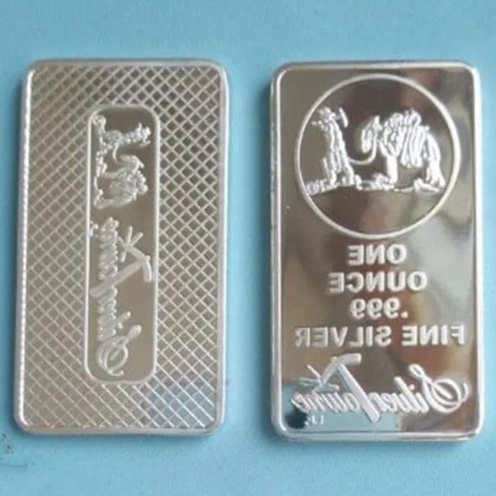 American Bar, American Silver, Prospector Bar, Prospector Silver, Prospector Troy, Prospector Bullion, Prospector silverAmerican Prospector 1oz 999 Value Fine Silver Bullion,