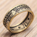 star ring, sun and moon ring, sun moon ring, ring with stars, star ear rings, star of africa diamond, star of sapphire, ring of star, sun & moon ring, wolf ring,