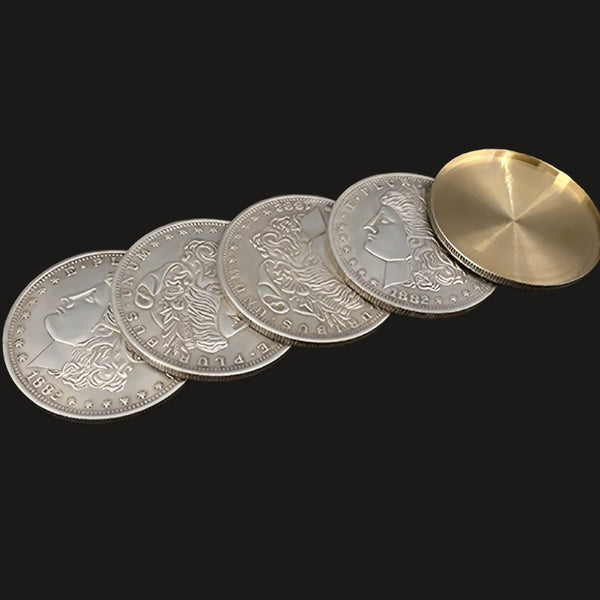 20 monedas de dólar de plata Morgan
