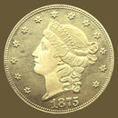1875 $20  Piece