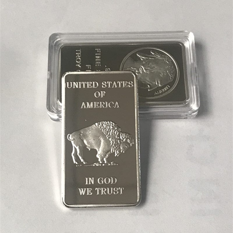 Indian Bullion - American Liberty 1OZ Value - Silver Bar