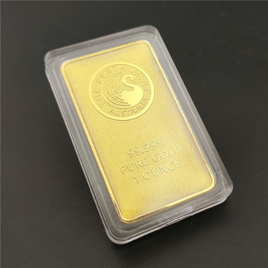 Set of 5 Australian Kangaroo Gold Bars - Premium Investment Bullion