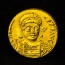 Gold Coin, 
Anastasius Coin, 
Bust of the emperor, 
Greek Mythology, 
The Jibaro Banshee, 
Siren Gold, 
Classical Coin,
Style Earri,