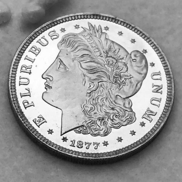 1877 $50 Fifty Dollar Pattern Silver Coin