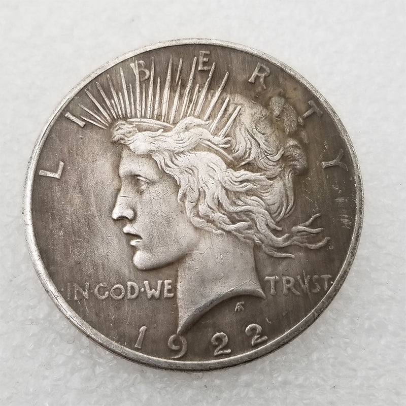 1922, silver, dollar, Coin, Peace, Double, Sided,