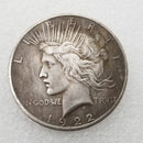 1922, silver, dollar, Coin, Peace, Double, Sided,