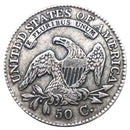 1824 Capped Bust Half Dollar - 50 Cents Dollar - USA Coins