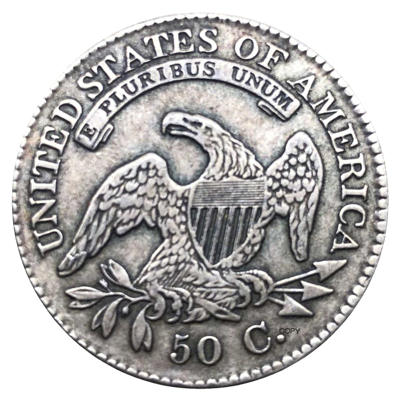 Classic Elegance: The 1824 Capped Bust Half Dollar - 50 Cents - USA Coin